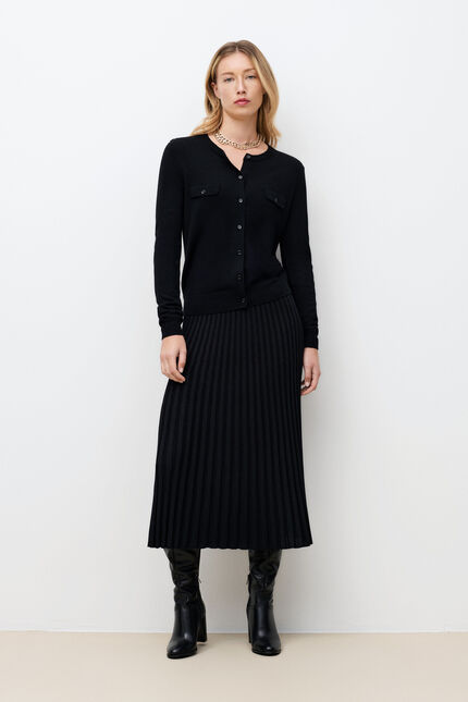 Gilet Mcarola noir femme
