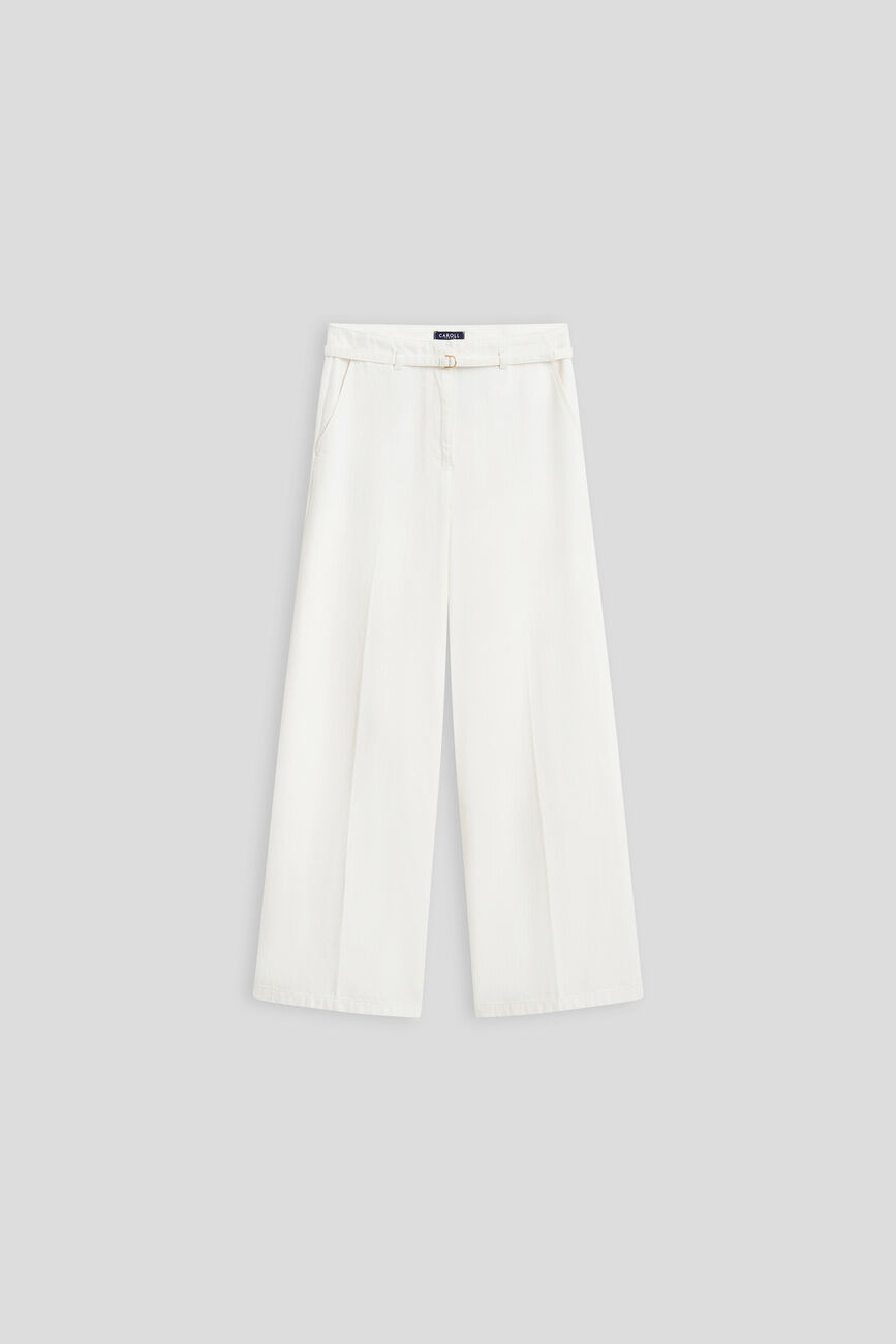 Pantal&oacute;n Paloma crudo mujer