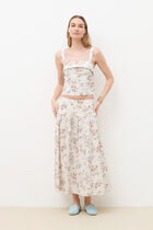 Clydia shirt ivory woman