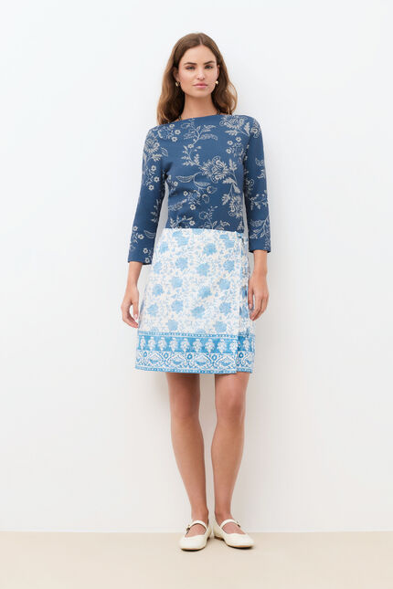 T-shirt Tmousse bleu clair femme
