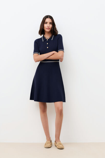 Robe Rmacao bleu marine femme