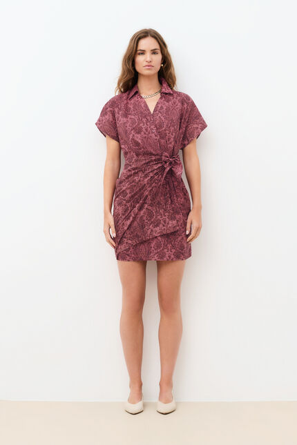 Robe Rish rouge cerise femme