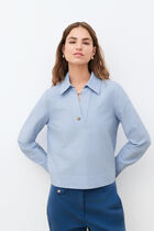 Clodia shirt pastel blue woman