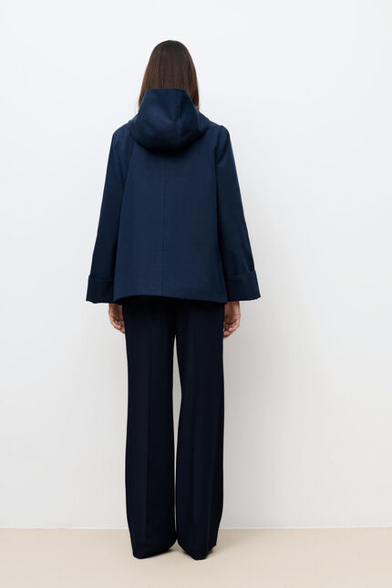 Manteau Gelsomino bleu marine femme