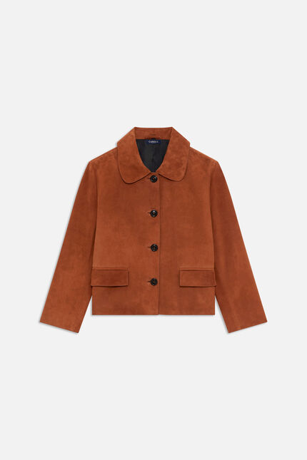 Veste Vbrielle marron femme