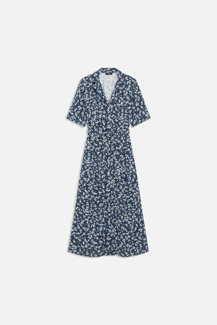 Robe Rtifanny bleu marine femme