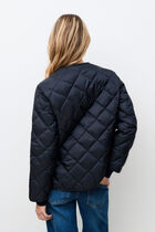 Ganache coat navy blue woman