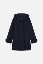 Glamour coat navy blue woman