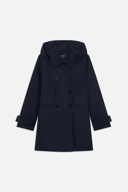 Manteau Glamour bleu marine femme