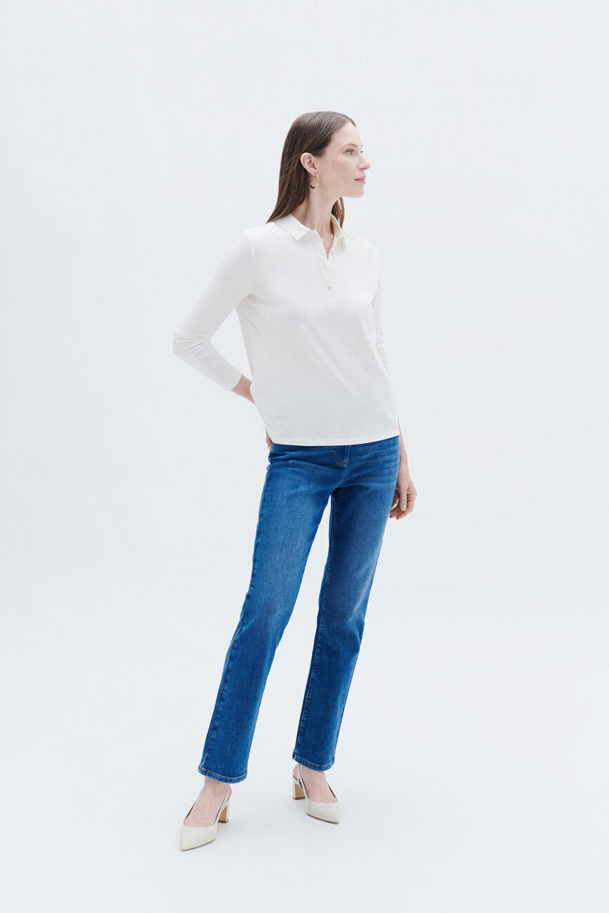 T-shirt tirus ivoire femme