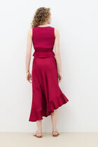 Dress Rconstance raspberry pink woman