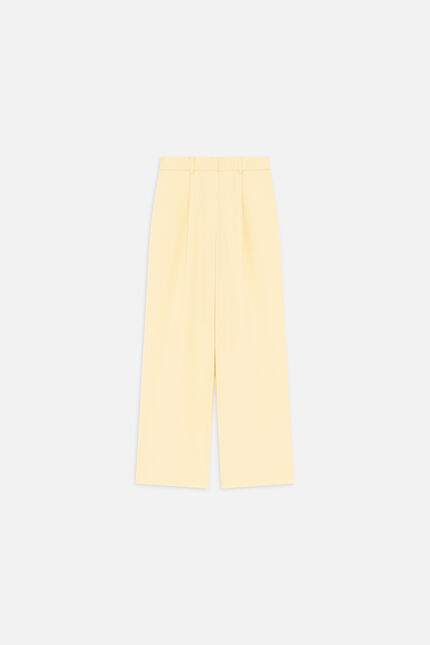 Pantalon Pacha2 jaune pastel femme