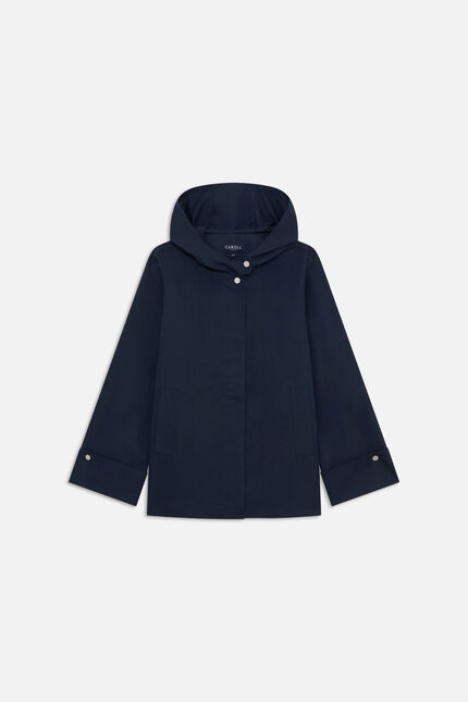Manteau Gelsomino bleu marine femme
