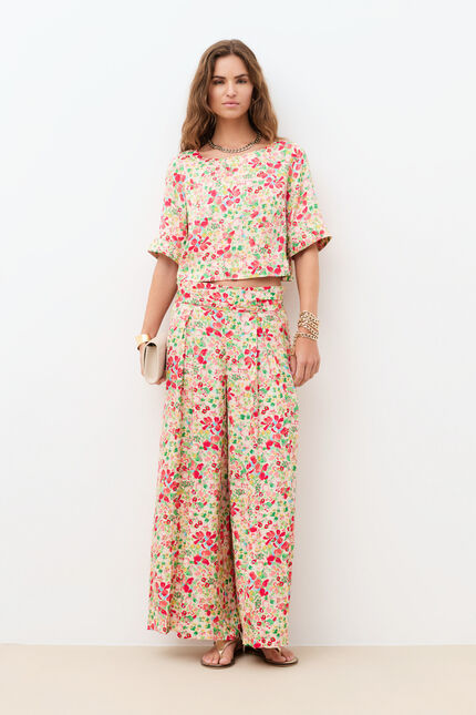 Chemise Cynthia ecru femme
