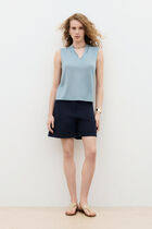 T-shirt Tmuse light blue woman