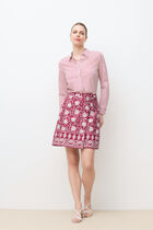Joude3 skirt burgundy woman
