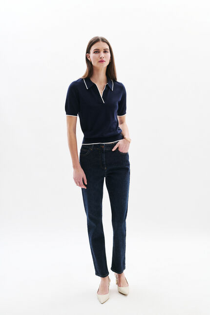 Pull Mjeremy bleu marine femme