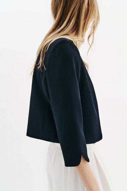 Veste vangela bleu marine femme