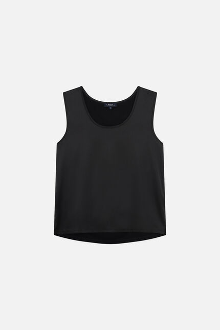Camiseta Trita preto mulher
