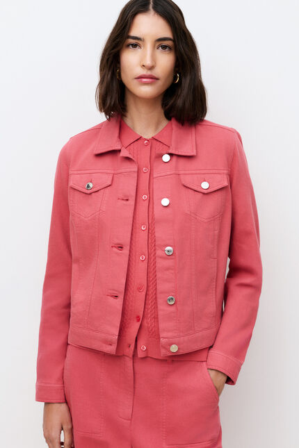 Veste Vholiday2 rose framboise femme