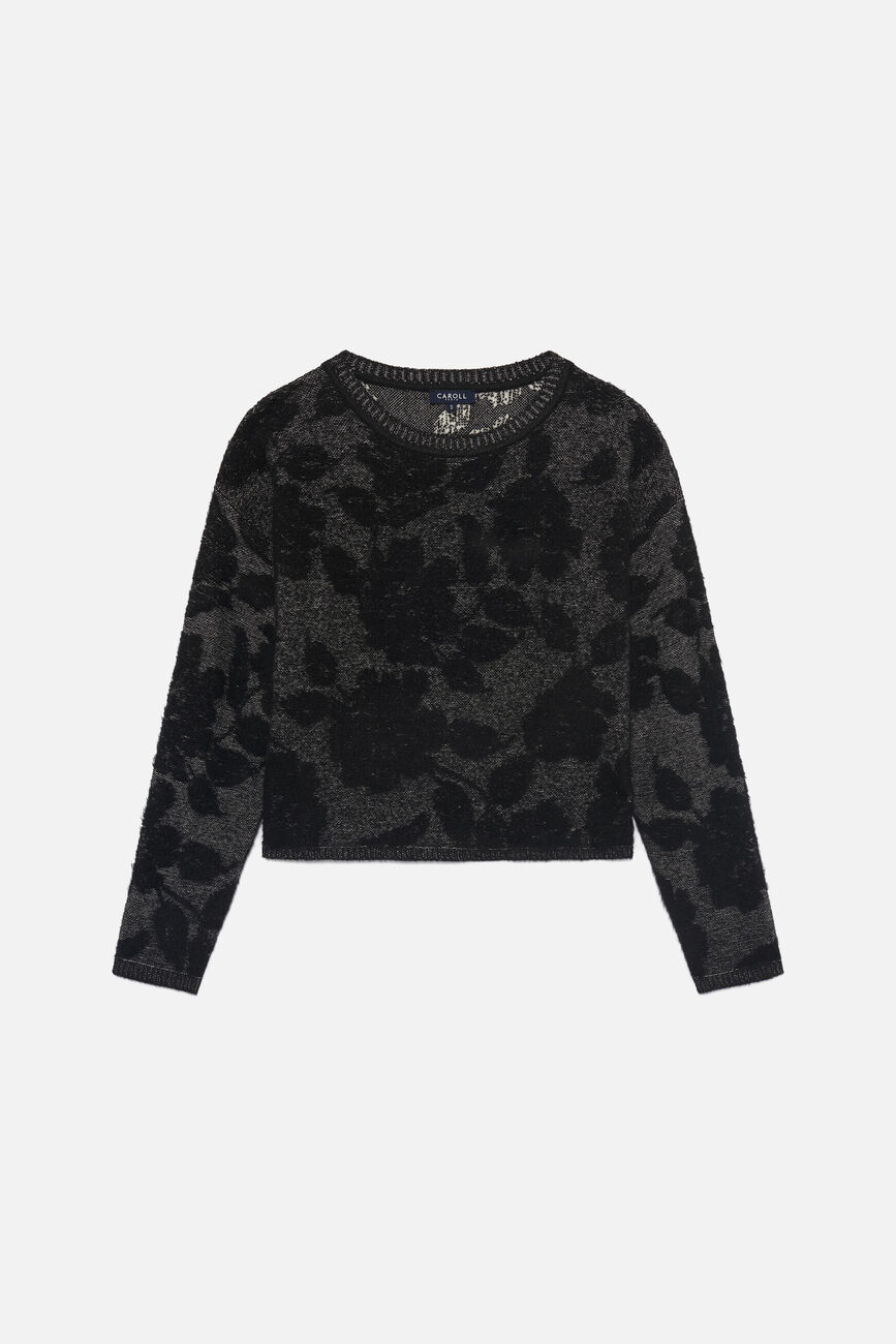 Pull Mflorentine noir femme