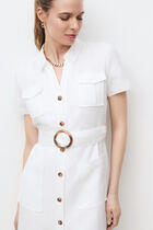 Rlaurine dress white woman