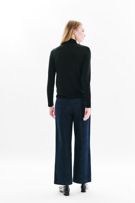 T-shirt Tlili nero donna