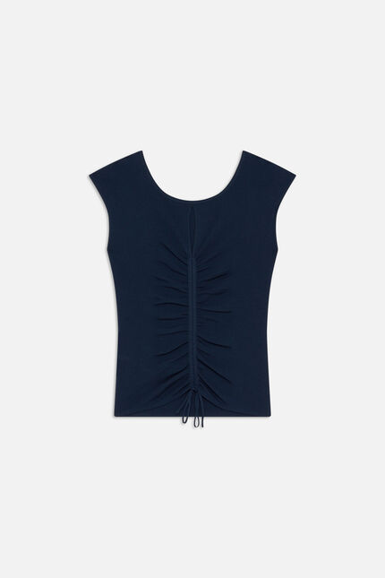 Mcherry sweater navy blue woman