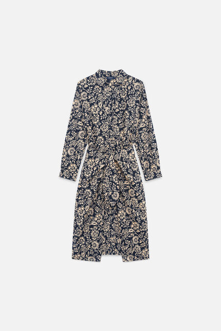 Robe Rosane bleu marine femme