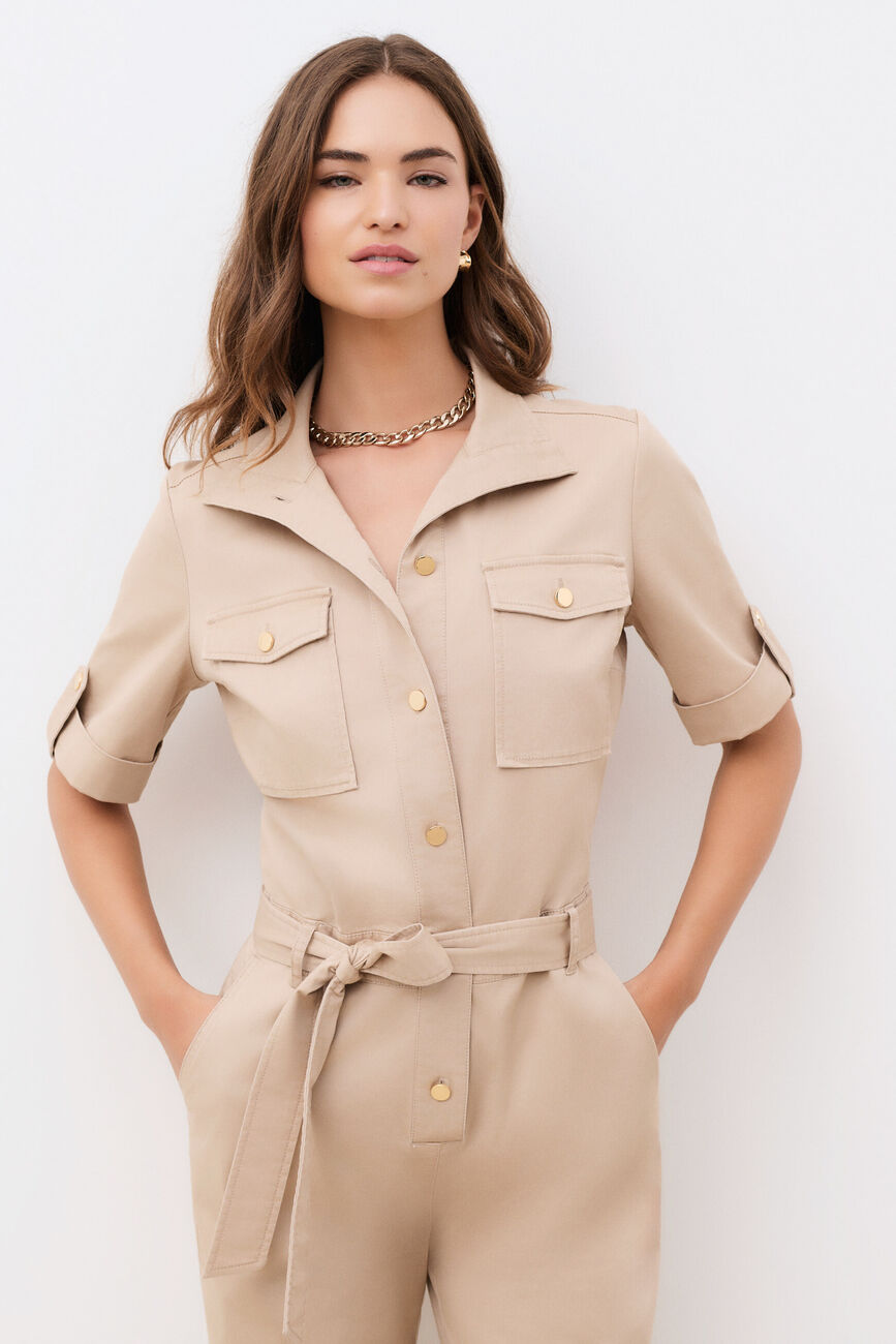 Combinaison Celia sable femme