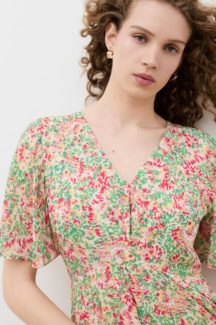 Robe Rbella vert pomme femme
