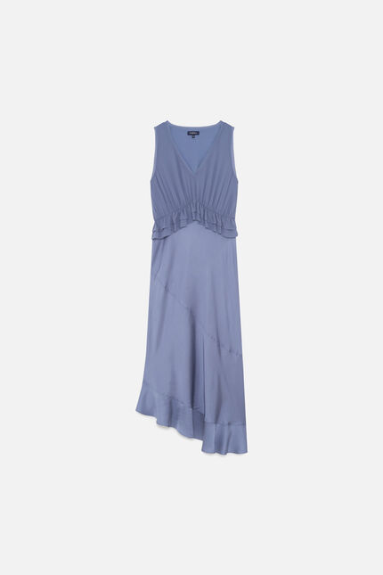 Robe Rconstance bleu gris femme