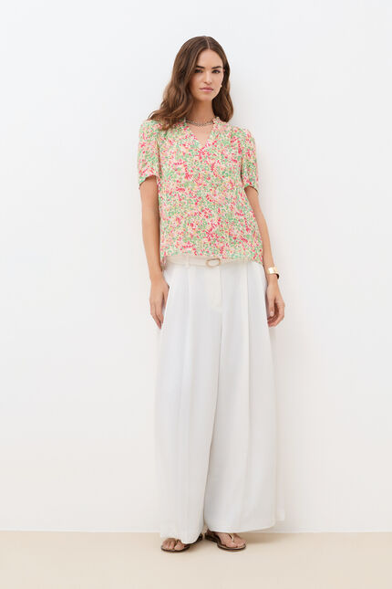 Camicia Chimen verde mela donna