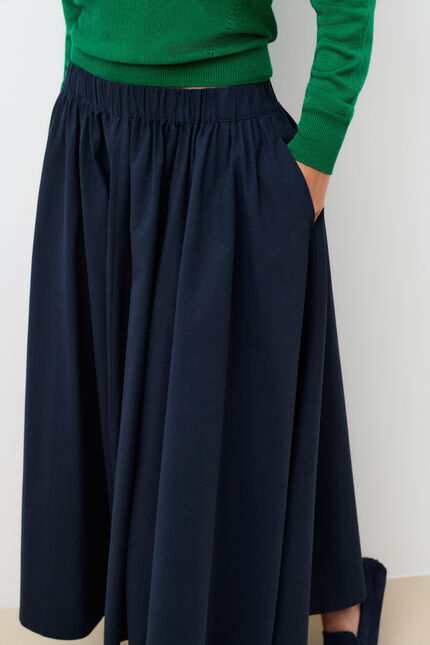 Jupe Jemilly bleu marine femme