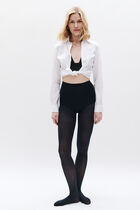 James B tights navy blue woman