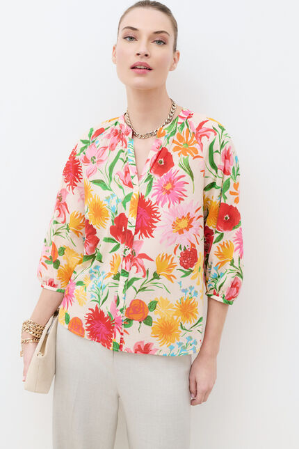 Chemise Caubie ecru femme