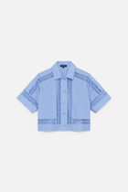 Chantilly shirt sky blue woman