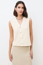 T-shirt Thumi cream woman