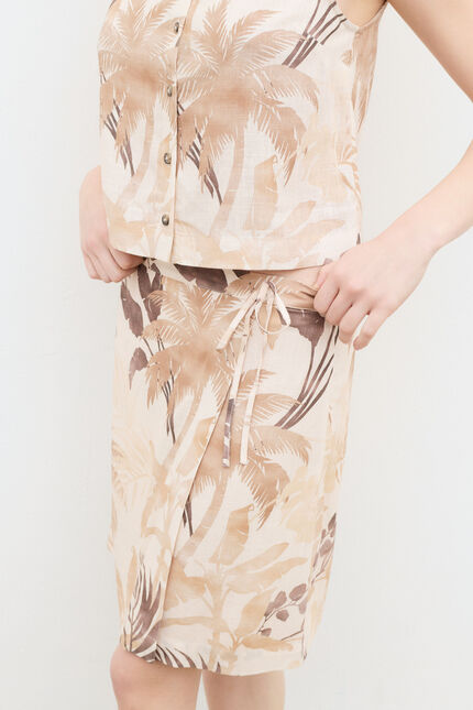 Jupe Joude beige femme