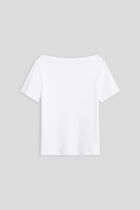 T-shirt Tboat white woman