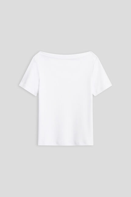 T-shirt Tboat blanc femme