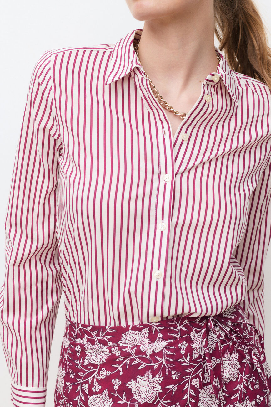 Camisa Cjessica3 rosa frambuesa mujer