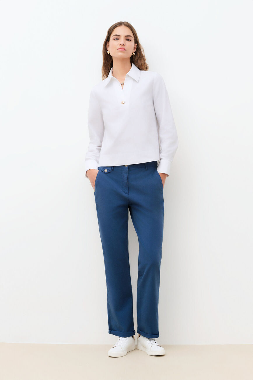 Camicia Clodia bianco donna