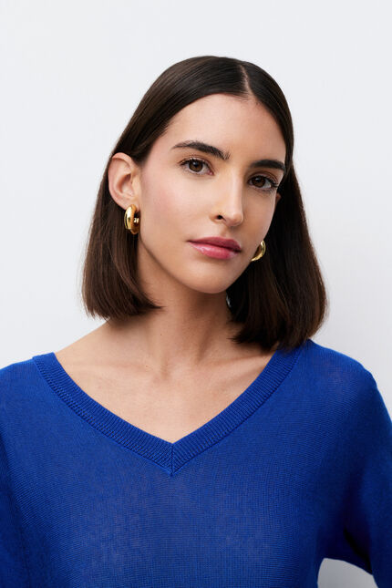 Mcallista sweater electric blue woman