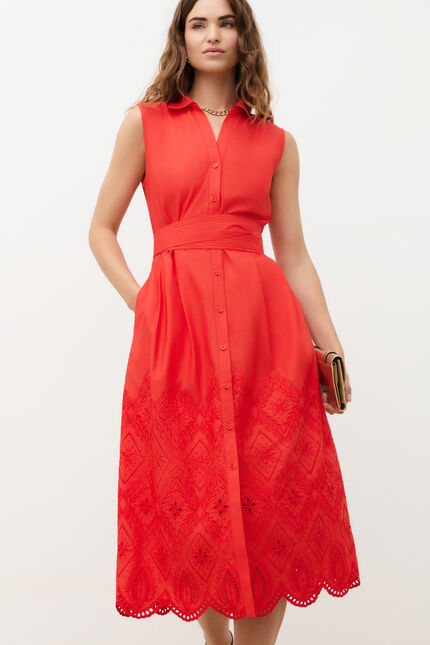 Robe Romial rouge femme