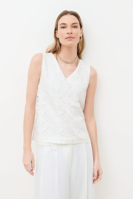 T-shirt Tambre ecru femme