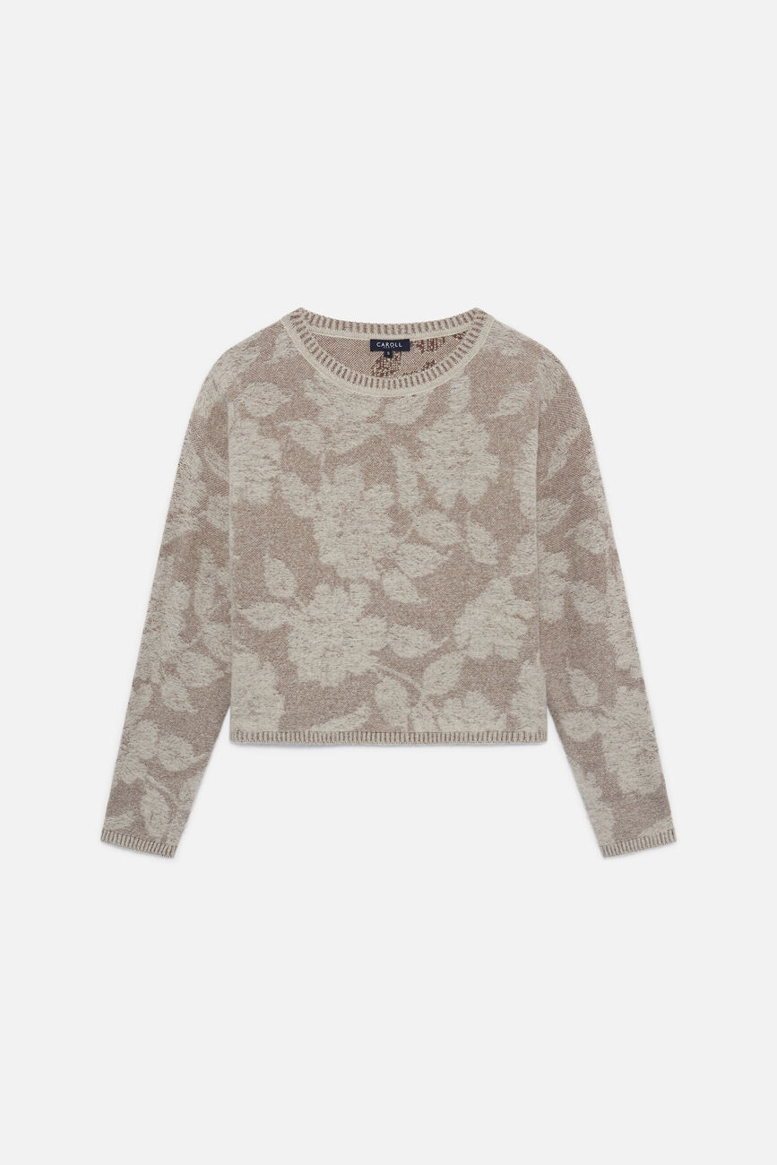 Pull Mflorentine gris clair femme