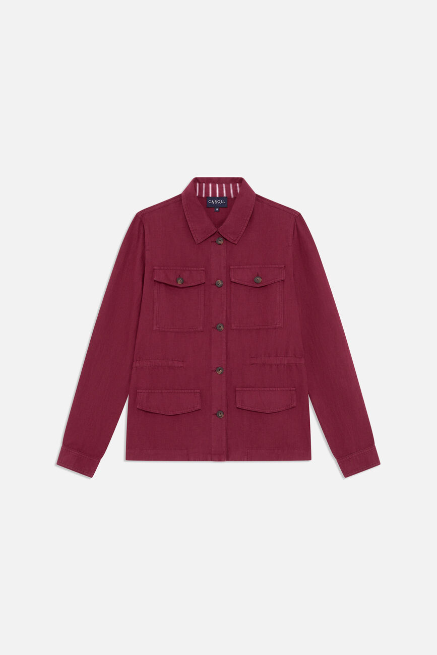 veste grace bordeaux femme