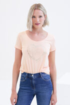 Janice Toutes &agrave; l'&Eacute;cole t-shirt fuchsia pink woman