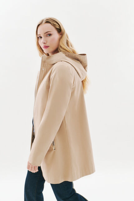 Manteau gvenard sable femme